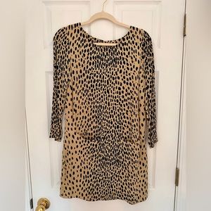 JCrew Leopard Dress